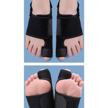Bunion Brace Black 2PC