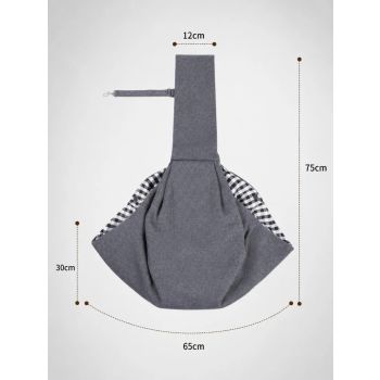 Solid Color Cat Carrier Up To 16.5lbs, Brown With Phone Pocket, Classic Reliable Pet Travel Buddy