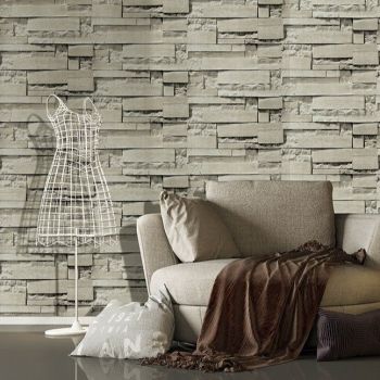 Self Adhesive Waterproof PVC Wall Decal 0.45x6M, Sky Blue Wood Grain, Bright Home Background