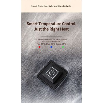 Coffee USB Adjustable Heat Heating Blanket Fast Warm Student Dorm Lounge Cover