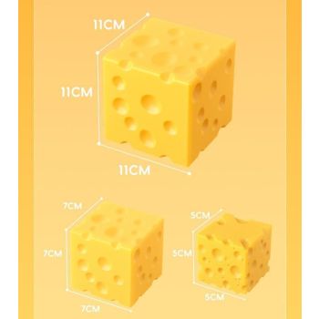 Cheese Squeeze Toy 5×5×5cm