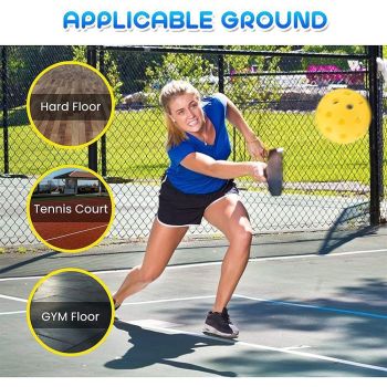 Pickleballs 40-Holes 12Pcs 07