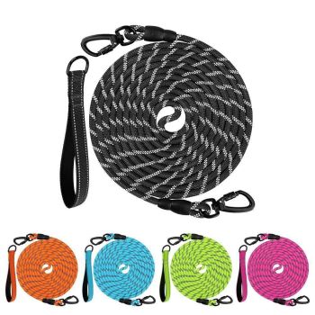 Dog Retractable Leash - Red, 1.0×2m