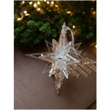 2pcs Key Christmas Ornament Props