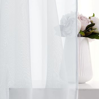 light purple Light Transparent Window Sheers, 2 Pieces, Multiple Sizes Available