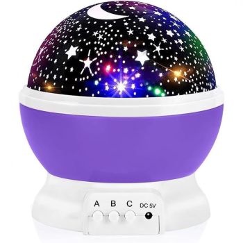 Starry Projection Lamp Pink