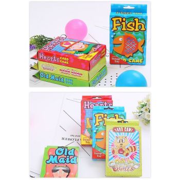 4Pcs Assorted Card Games Set