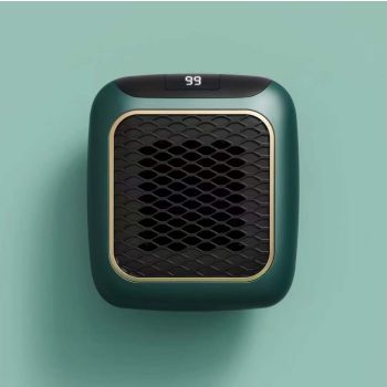 3-Second Heat Wall-Mounted Heater! Safe, Silent, Winter's "Little Sun"(GREY)