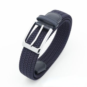 No-Hole Elastic Woven Belt, Unisex Comfortable and Versatile, Strong Elasticity Anti-Loosening, Breathable and Skin-Friendly No Sweating, Essential for Outdoor Sports and Daily Commute, A Casual Style Choice/Brown:Lcode