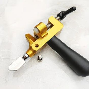 Tile and Glass Cutter, Precision Cutting with Alloy Blade, Sturdy and Durable for Time and Effort Savings, Suitable for Multiple Scenarios, Essential Tool for Renovation Work and Home DIY