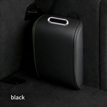 Car Trunk Shoe Box Organizer: Waterproof and Durable PVC Leather, Easy Installation with Velcro, Large Capacity for a Tidy Trunk, Say Goodbye to Mess and Travel in Style!/coffee color