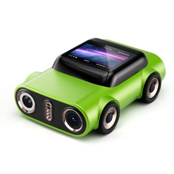 Creative Car-Shaped 2K HD Thumb Camera: Mini & Portable, Auto Focus, Clear in Low Light, Captures Every Wonderful Moment of Childhood and Life(G5 Rose Red 32G Memory Card）