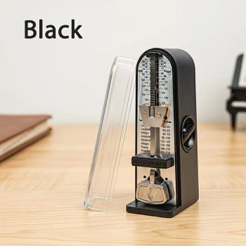 Portable Mini Mechanical Metronome – Battery-Free Instrument Beat Keeper, Universal Rhythm Training Aid for Piano, Guitar, Ukulele, and Wind Instruments(RED)