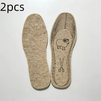 Felt Cuttable Insoles 10-Pair Pack, High-Density Cushioning for All-Day Comfort Without Fatigue, Multi-Size Customizable Cutting to Fit All Shoe Types, Soft, Breathable, and Durable Without Deformation