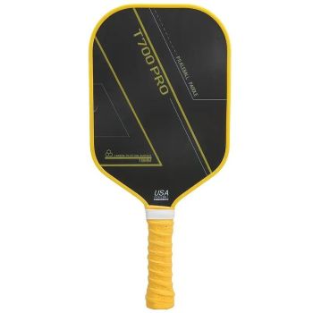 1PCS T700 PRO Carbon Fiber Pickleball Paddle: 8.0oz Lightweight Wide Body Control Paddle for Beginners & Seniors(BLUE)