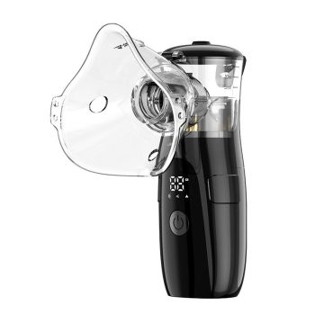 Handheld Mesh Nebulizer, Three Modes Suitable for the Whole Family, 5-Micron Fine Mist Reaches the Respiratory Tract, Type-C Charging, Portable and Quiet – A Great Helper for Home Care./white