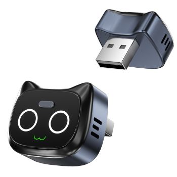 Mini Wireless Car Connectivity Adapter – Transform Your Wired System into Cable-Free Freedom with a 6-Second Stable Connection/ORANGE