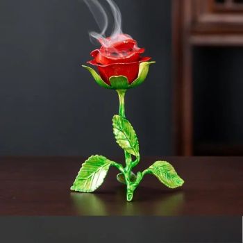 "Everyone's buying this Eastern aesthetic treasure | A rose incense burner that never fades"（Qing Qiang Wei Xiang Lu）