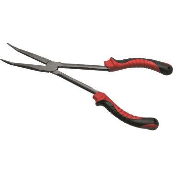 Multi-functional Fishing Pliers - Long Nose, Rust-proof & Anti-slip, Easy Hook Removal & Fish Control(Blue bending pliers）
