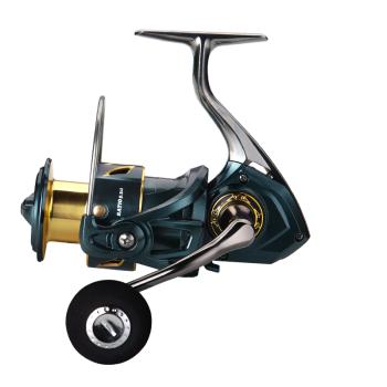 DEUKIO All-Purpose Spinning Reel, 15kg Max Drag + CNC Metal Handle, Zero-Gap Waterproof Design, Ultra-Stable for Landing Big Fish（SA3000)