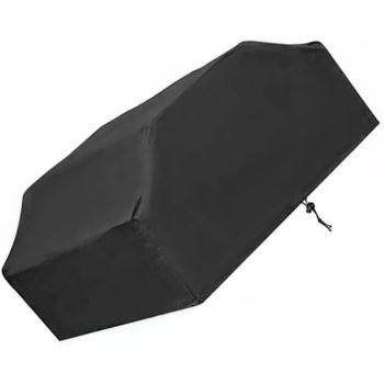 Rectangular Terrace Bench Covers for Outdoor Picnic Table and Kitchen Black, 18515080cm