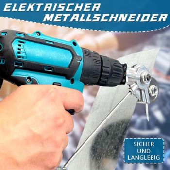 Tole Nibbler Metal Shears Electric Metal Drill Easy to Use for Cutting Metal Plates