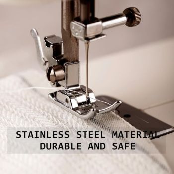 Pieces Presser Foot for Sewing Machine Singer, Janome Brother, Babylock Zigzag Foot Accessories, Straight Sewing Foot