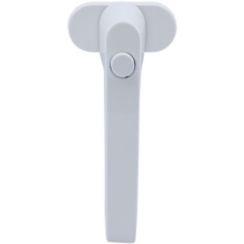 Handle of Window White, Longueur of Loquet Longueur of the Handle with Button Poussoir, 35 mm, 144 mm