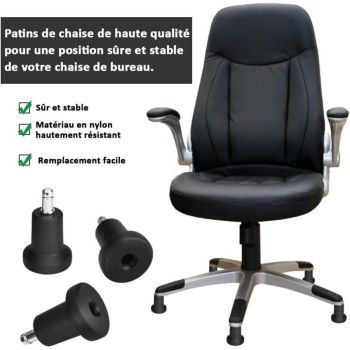 5 Pcs Replacement Casters of Chair Desk Fixes Patins of Desk 2 Pouces of Floor for of Desk Cushion of Foot Fixe for Desk
