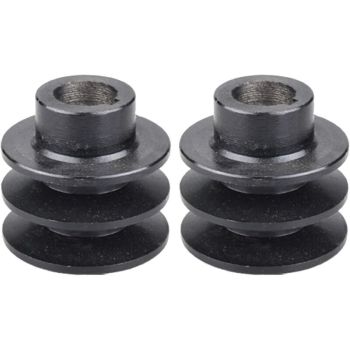 2 Pcs Poulies a Belt and Alesage 54 and of Diameter Poulie a Double Rainure Compatible with Motor 168F 170F Poulie Motor of Spar, 19 mm, 20 mm, 56 mm