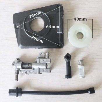 Kit of Pump a Huile Compatible with Tronconneuse Chinoise 4500 5800 45CC 52CC 58CC Pump