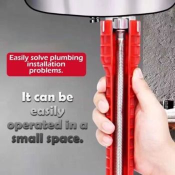 Tool of Wrench a Faucet 1, Slip Installateur of Faucet and of Sink Anti-Tool of Wrench a Hose of Plomberie, 8 in
