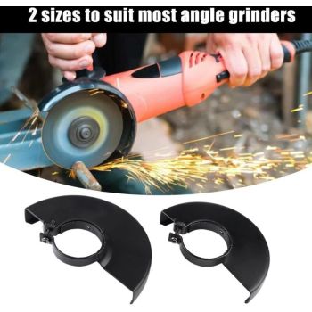 2 Pcs Dust Extraction Guards Caps for Grinders Compatible with 125mm, Internal Diameter Cut and Spark Resistant, 42mm