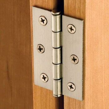 10 Pcs Charnieres Stainless Hinge Piano Pliantes Bandeau of Hinge of Door of Furniture Hinge with 6 Trous of Mounting Connecteurs for Jardinier, 48 mm