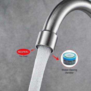 Faucet of Kitchen a Water Froide Simple Steel Stainless Pivotant a 360 Degree Faucet of Sink of Kitchen a Lever Unique