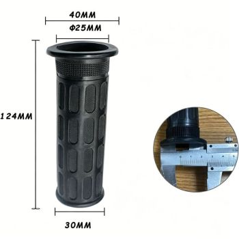 Pieces Wheelbarrow Handles Scooters, Tricycles Motorcycles, Wheelbarrow Handles Suitable for Bicycles, 25 mm