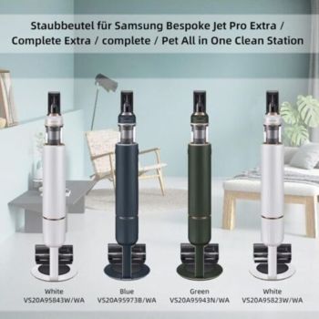 8 Pcs Bags of Vacuum Cleaner Compatible with Samsung Bespoke Jet VCA - ADB95, Replacement for Vacuum Cleaner Wireless
