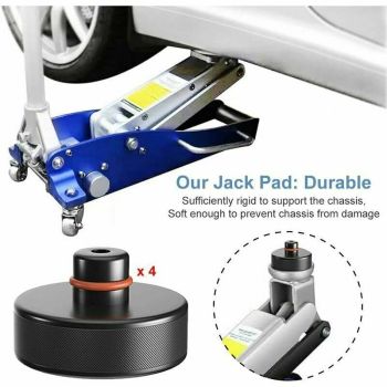 Jack Pad Adapter Kit Air Tools Storage Bag Compatible with Tesla Model 3, Compatible with Tesla Vehicle Maintenance Anti
