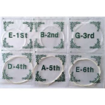 Nylon Strings Set for Musical Instruments, Transparent