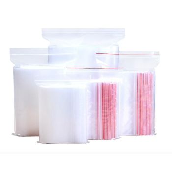 100-Pack 4x6cm Ziplock Bags Transparent