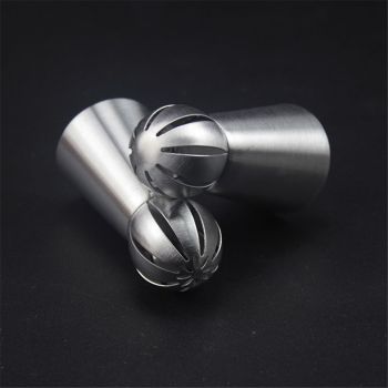 3pcs large liquor spouts stainless steel silver
