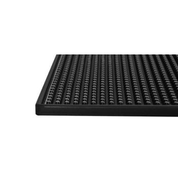 Black Dish Mat - Dish Rack, 45 x 30cm