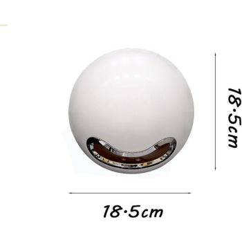 Waterproof Punch Free Candy Ball Toilet Paper Holder Plastic Bathroom Roll and Towel Holder Multicolor, 18.5cm Diameter
