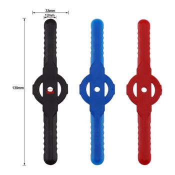 24 Pack Red Plastic Strimmer Knives Replacement Blades for Cordless String Trimmer