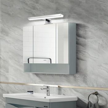 Bathroom Mirror Light 6W 400lm, LED Cabinet Light Cool White 6000K, IP44 Waterproof Bathroom Mirror Light, 30cm, 300mm