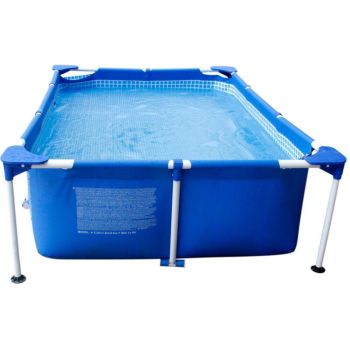 Rectangular Bubble Cover X for Swimming Pool Blue, 300cm, 200cm