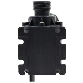 800L H Submersible Water Pump DC 12V Amphibious Pump for Pond Aquarium Solar Fountain Pool Water Circulation, 5M