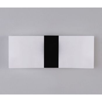Indoor Wall Lamp 6W Warm White Brushed Black Indoor Wall Lamp AC 85 265, V, Modern Acrylic Light for Hallway, Bedroom, Staircase, 29 x 11 x 4.5mm