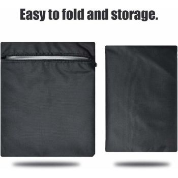 Fire Pit Cover Fire Pit Cover Reusable Waterproof Grill Cover Barbecue Cover, 112 x 61cm