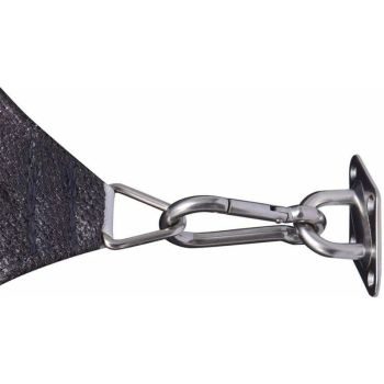 Shade Sail Fixing Kit, Stainless Steel Sun Shade Sail Fixing Kit for Triangle and Square, Rectangle, Sun Shade Sail Fixing Accessories M6